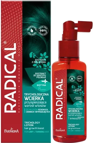 Farmona Radical Trychologiczna Wcierka Przyspieszająca Wzrost Włosów 100ml