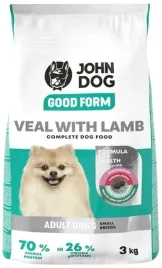 john-dog-good-form-karma-dla-psa-male-rasy-cielecina-jagniecina-3-kg