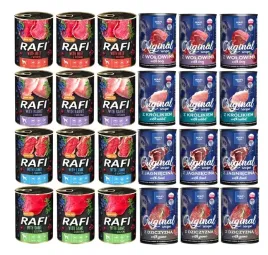 karma-mokra-dla-psa-rafi-i-wafi-mix-smakow-24-x-400g