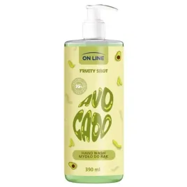 on-line-fruity-shot-mydlo-w-plynie-do-mycia-rak-z-pompka-avokado-390ml