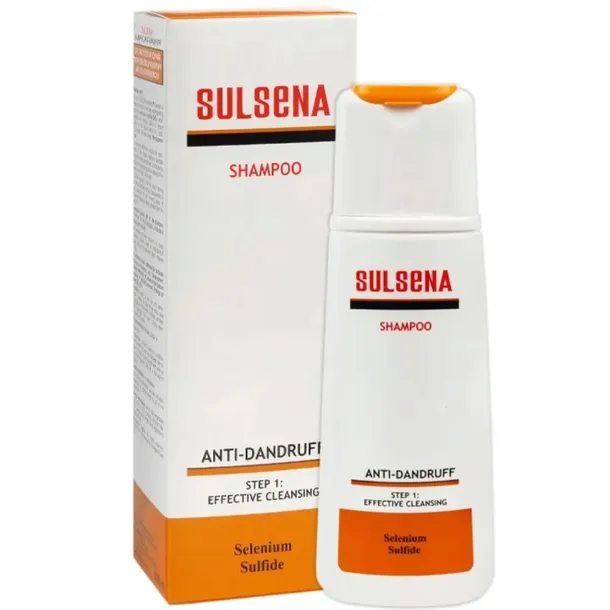 Sulsena Anti Dandruff Przeciwłupieżowy Szampon Do Włosów Regulujący 150ml