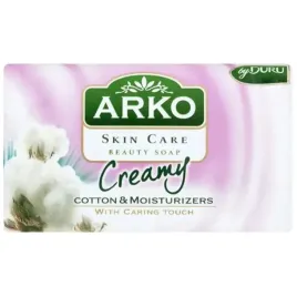 arko-skin-care-kremowe-nawilzajace-mydlo-w-kostce-do-rak-ciala-bawelna-90g