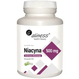aliness-niacyna-500mg-suplement-diety-uklad-nerwowy-energia-100-kapsulek