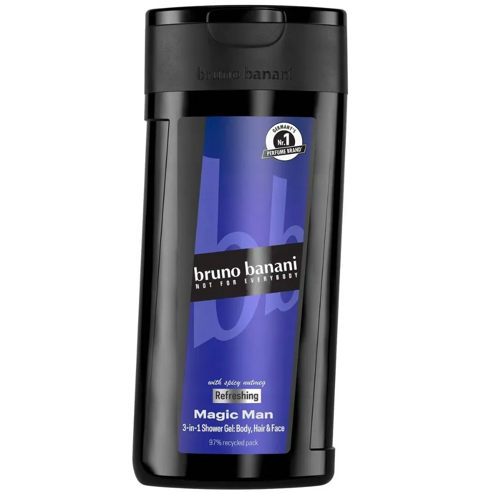 bruno-banani-magic-man-meski-zel-pod-prysznic-3w1-cialo-wlosy-twarz-250ml-stan-nowy