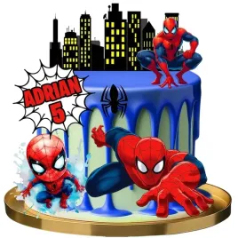 wydruk-cukrowy-na-tort-jadalny-spiderman-masa-cukrowa-spider-man-pajak