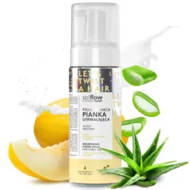 so-flow-utrwalajaca-pianka-do-wlosow-kreconych-z-lnem-melon-aloes-170ml