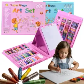 zestaw-do-malowania-artystyczny-dla-dzieci-kredki-pastele-fabry-flamastry