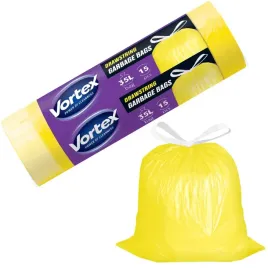 vortex-plastik-metal-worki-na-smieci-zolte-z-tasma-sciagajaca-35l-15-sztuk