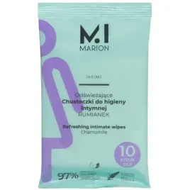 marion-chusteczki-do-higieny-intymnej-rumianek-miod-kwas-mlekowy-10-sztuk