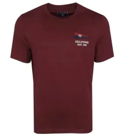 tommy-hilfiger-t-shirt-meski-bordowy-s