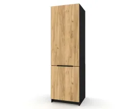 slupek-kuchenny-stojaca-szafka-kuchenna-kira-czarna-dab-craft-60x200cm