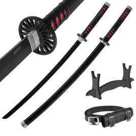 wakizashi-krotka-katana-demon-slayer-kamado-tanjirous-stojak-pas-jt10650-w