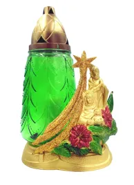 znicz-swiateczny-na-grob-choinka-recznie-zdobiony-boze-narodzenie