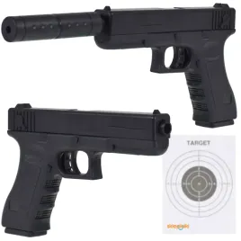 pistolet-zabawkowy-6mm-sprezynowy-z-tlumikiem-tarcza-kulki-zestaw
