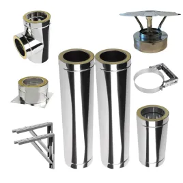 komin-systemowy-kwasoodporny-izolowany-dwuscienny-zewnetrzny-fi-150-dl-3m