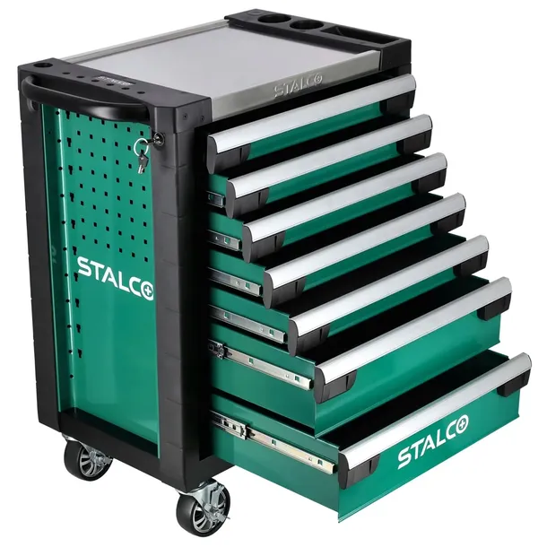SZAFKA NARZĘDZIOWA 7 SZUFLAD 169 ELEMENTÓW STALCO S026399169