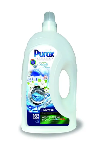 Perfumowany żel do prania Purox Universal Parfum 4,9 l 163 prania