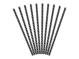slomki-papierowe-czarne-w-kropki-195cm-spp2-010