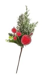 sztuczna-galazka-choinki-osniezone-jablka-30-cm-galazkabn05