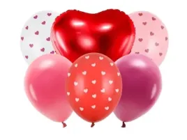 zestaw-balonow-be-mine-valentine-mix-6szt-zb1