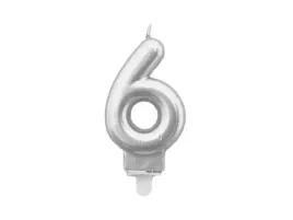 swieca-metaliczna-srebro-na-urodziny-8cm-cyfra-6-swcyfs-6