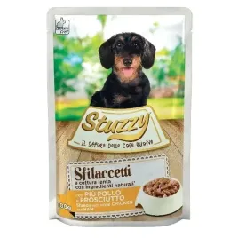 mokra-karma-dla-psa-stuzzy-shreds-z-kurczakiem-i-szynka-100g