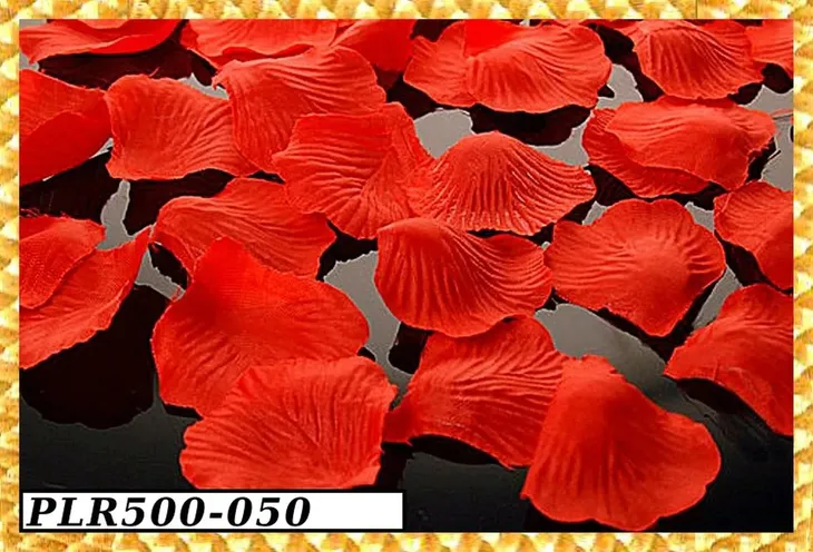 Płatki róż, 500szt. czerwone - PLRD500-050