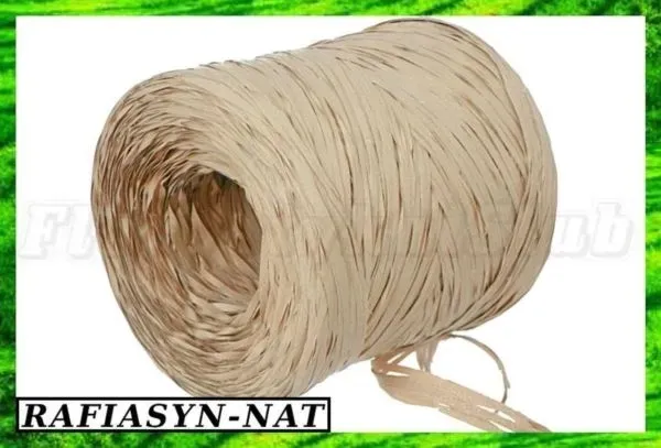 Rafia Syntetyczna 200 metrów naturalna - RAFIASYN-NAT