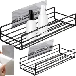 polka-pod-prysznic-organizer-do-lazienki-czarna-metalowa-samoprzylepna-loft