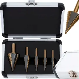 zestaw-5szt-wiertla-stozkowe-stopniowe-choinkowe-hss-tytan-do-metalu-etui