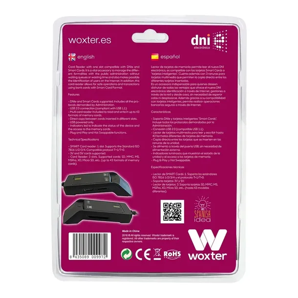 woxter-pe26-025-card-reader-stan-opakowania-otwarte