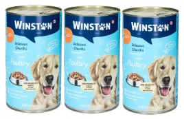 3-x-karma-pelnoporcjowa-mokra-dla-doroslych-psow-z-drobiem-1240-g