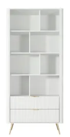 regal-lanto-bialy-88-polki-szuflady-nogi-zlote