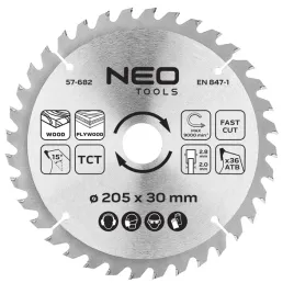 tarcza-do-pilarki-widiowa-205-x-30-mm-36-zebow-do-drewna-neo-tools