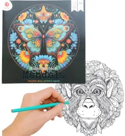 antystresowa-eksluzywna-kolorowanka-ksiazka-mandala-128-stron-140gsm-motyl