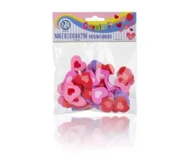 naklejki-dekoracyjne-astra-pastelowe-serduszka-serca-piankowe