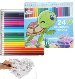 profesjonalne-kredki-olowkowe-w-puszce-24-kolory-premium-z-zolwiem-grafix