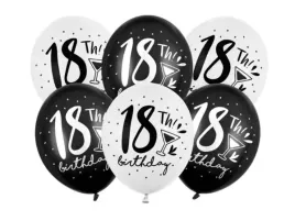 balony-30cm-18th-birthday-mix-5-sztuk-sb14p-246-000