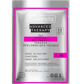 bielenda-platki-do-twarzy-2w1-terapia-peelingujaco-kojaca-25percent-kwas-glikol