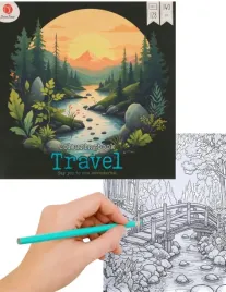 antystresowa-eksluzywna-kolorowanka-ksiazka-travel-128-stron-140gsm-gory
