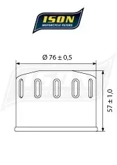 ison-filtr-oleju-ison160