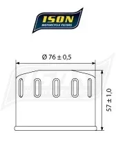 ison-filtr-oleju-ison160