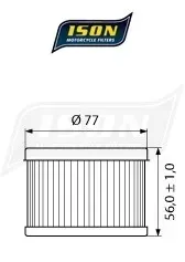 ison-filtr-oleju-ison401