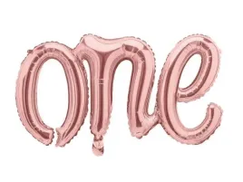 balon-foliowy-one-66x37cm-rozowe-zloto-fb75s-019r
