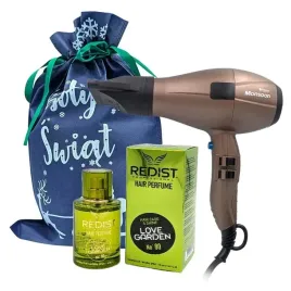zestaw-swiateczny-hairway-suszarka-redist-perfumy-do-wlosow-worek