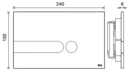 przycisk-splukujacy-do-wc-kolo-slim-slim2-czarny-do-stelaza-podtynkowego