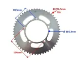 zebatka-tyl-55z-420-do-keeway-tx-stan-nowy
