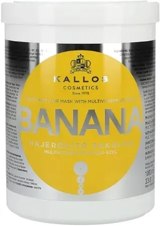 Kallos Maska Banana Odżywka Do Włosów z Kompleksem Multiwitamin 1000ml