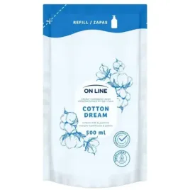 on-line-kremowe-mydlo-w-plynie-do-rak-ciala-uzupelniajace-bawelna-500ml