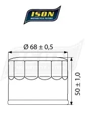 ison-filtr-oleju-ison147